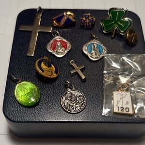 Vintage Assorted Pendants and Pins